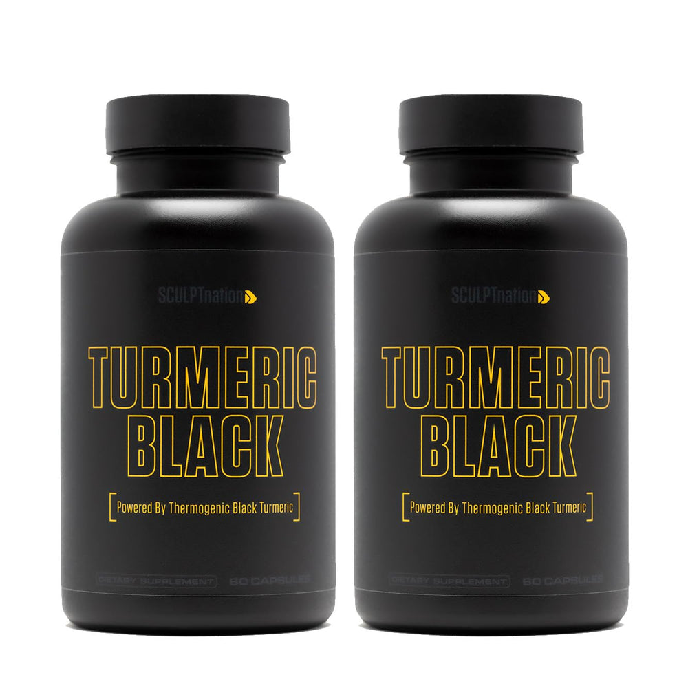 Sculpt Nation Turmeric bottle front for daily wellness and joint support.