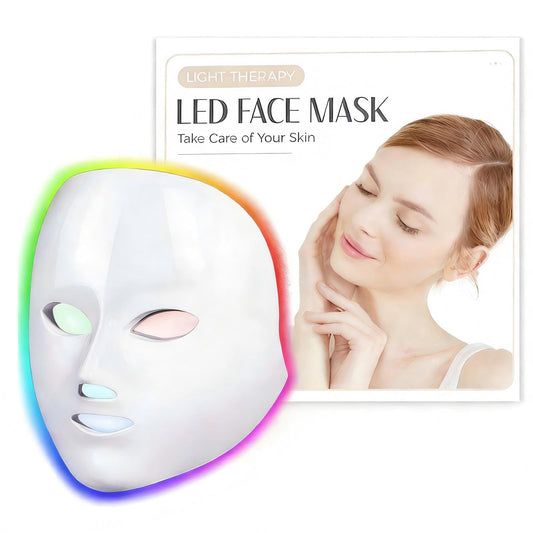 SDKWDH LED Face Mask red therapy visual for rejuvenation and even skin tone.