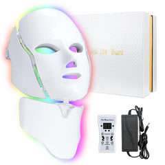 SDKWDH red light face mask front view for at-home therapy sessions
