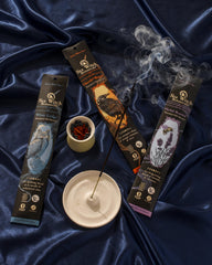 Take-Flight Triad sticks in use on a tray for relaxation.