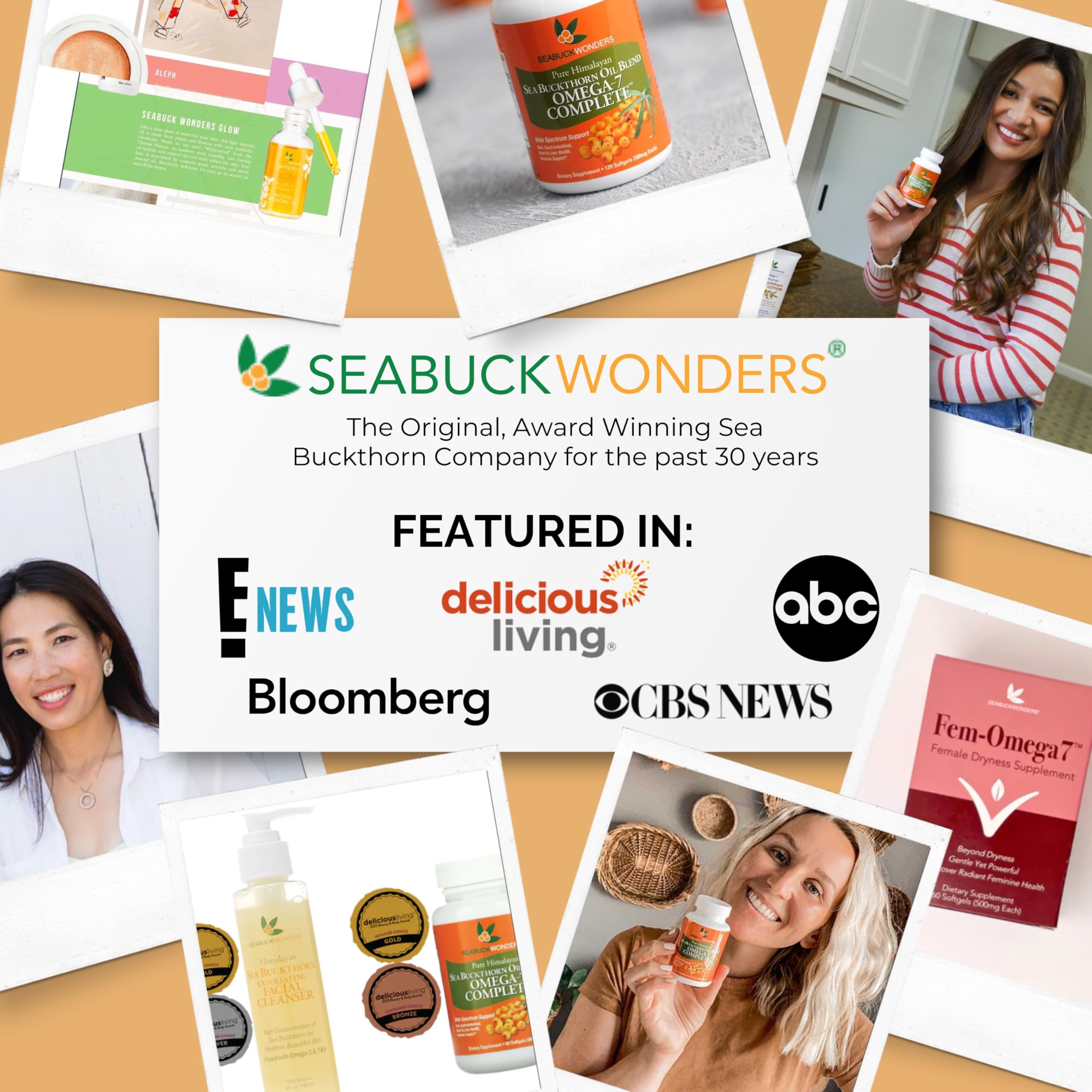 SEABUCKWONDERS brand established since 1994 in North America.