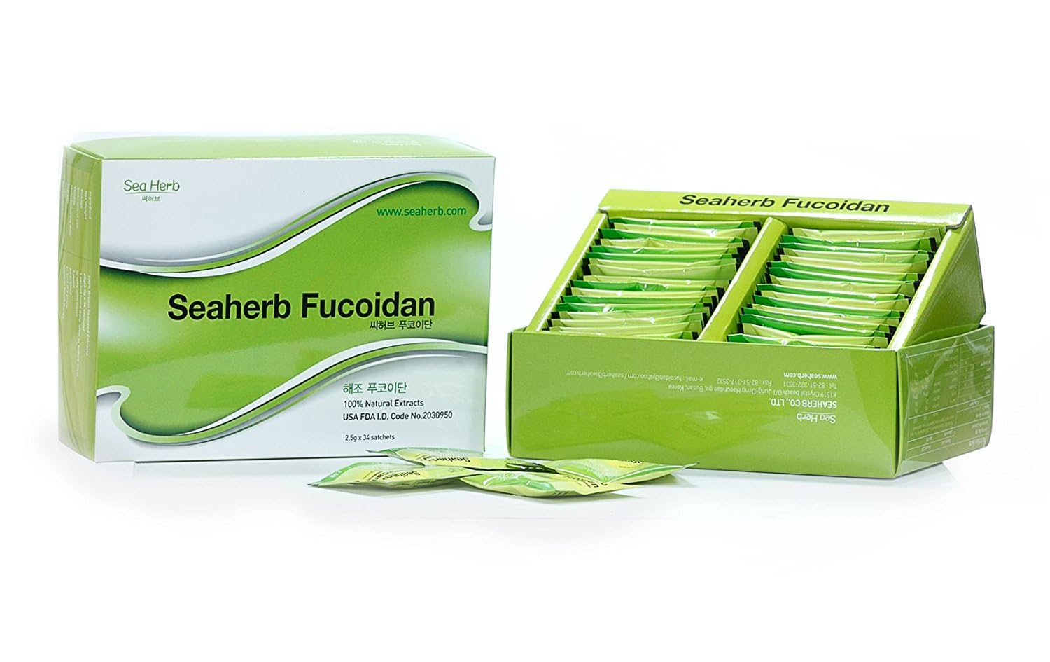 SeaHerb Fucoidan bottle close-up showing premium marine extract for daily wellness support
