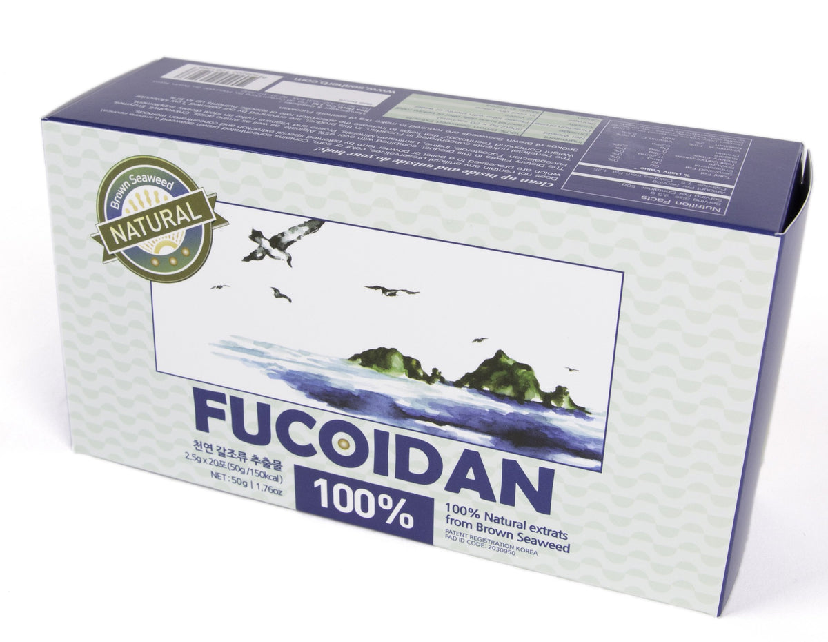 SeaHerb Fucoidan bottle close-up showing premium marine extract for daily wellness