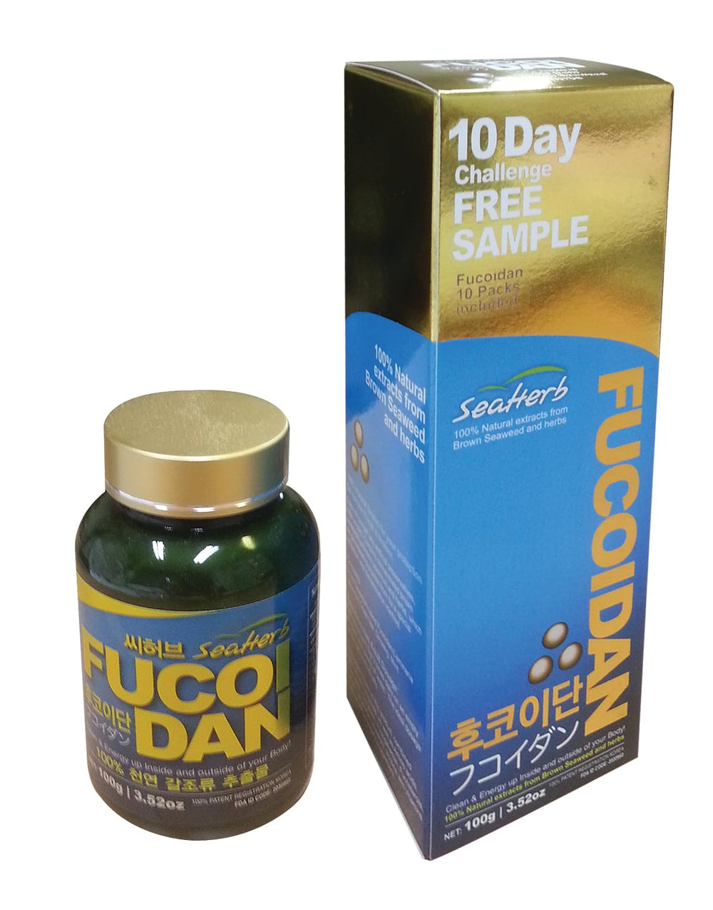 SeaHerb Fucoidan ingredients from Laminaria japonica seaweed for daily balance