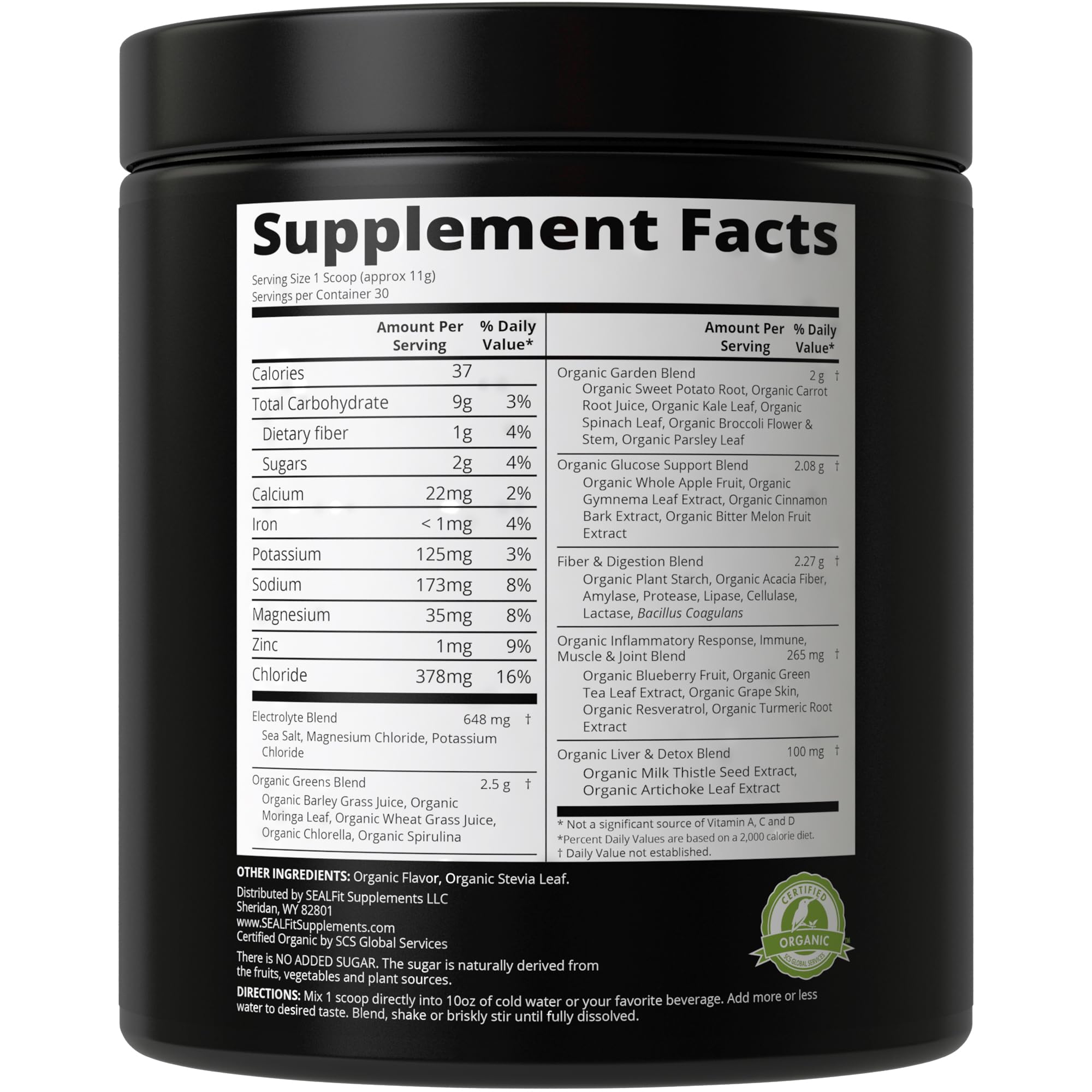 SEALFIT ElectroGreens morning ritual image illustrates steady energy.