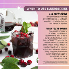 Seattle Elderberry Syrup bottle on table during a family tasting.