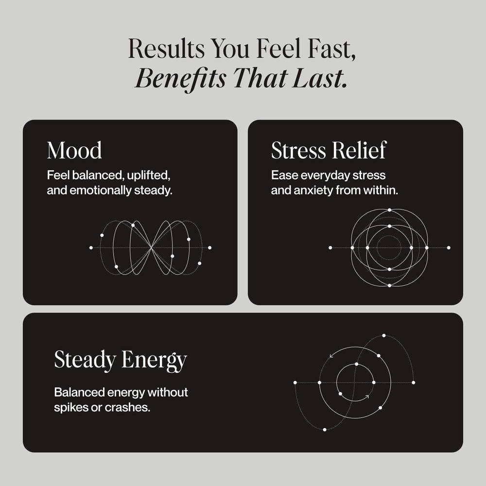 SecondKind BiomeBalance postbiotic bottle signals gut-brain balance.