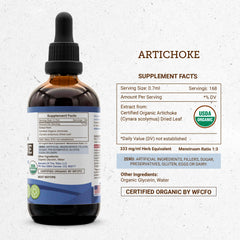 Secrets of the Tribe Artichoke dropper bottle ready for precise dosing