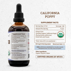 Dropper application demonstrating easy dosing for daily use of the tincture.