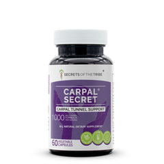 Secrets of the Tribe Carpal Secret bottle for daily hand support