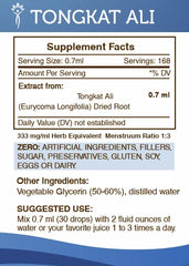Secrets of the Tribe drops from bottle highlighting convenient usage.