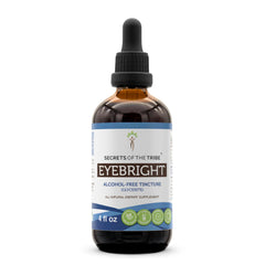 Secrets of the Tribe Eyebright tincture bottle with label for daily use