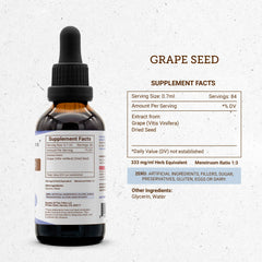 Secrets of the Tribe grape seed tincture drops showcase concentrated botanicals