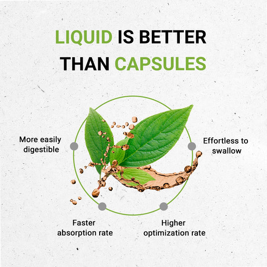 Dropper dispensing gymnema tincture from Secrets of the Tribe bottle.