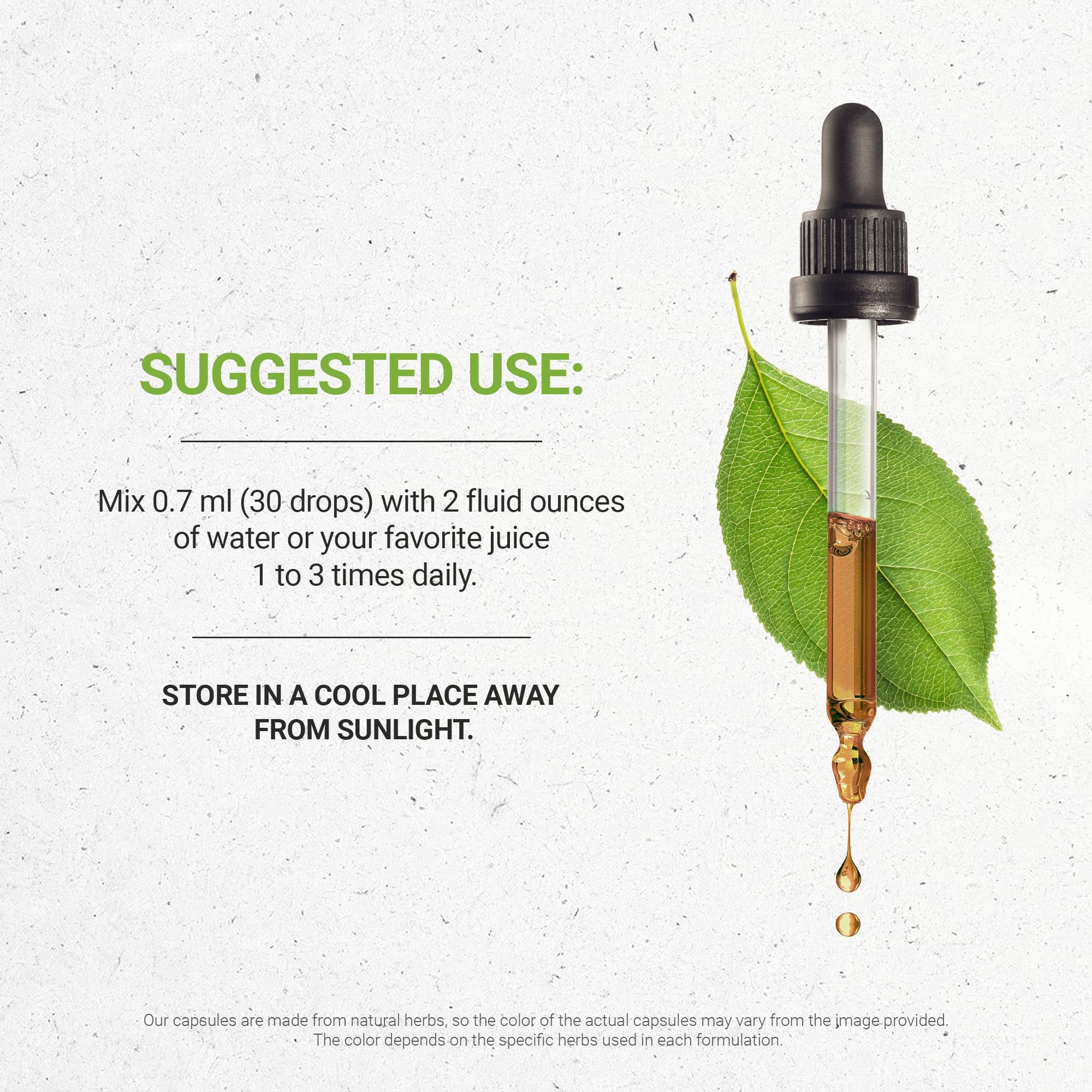 Secrets of the Tribe He Shou Wu tincture label shows clear ingredients.