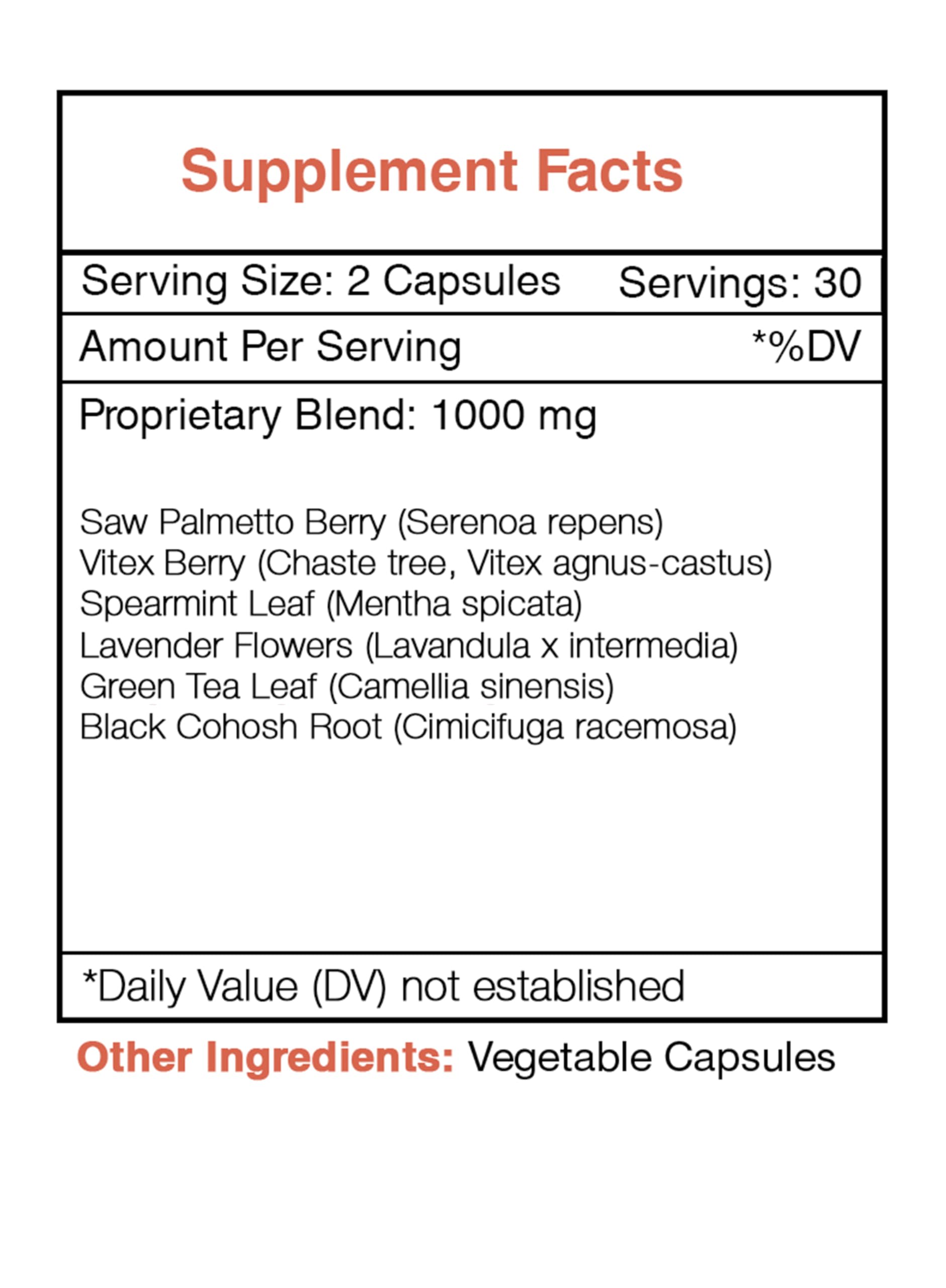 Secrets of the Tribe Hirsu Secret ingredients label; purity and transparency.