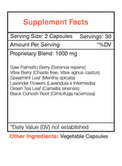 Secrets of the Tribe Hirsu Secret ingredients label; purity and transparency.