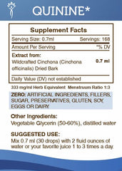Label detail of Secrets of the Tribe tincture showing alcohol-free glycerite