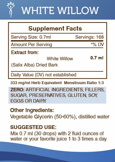 Secrets of the Tribe Salix Alba bark dried authentic plant source