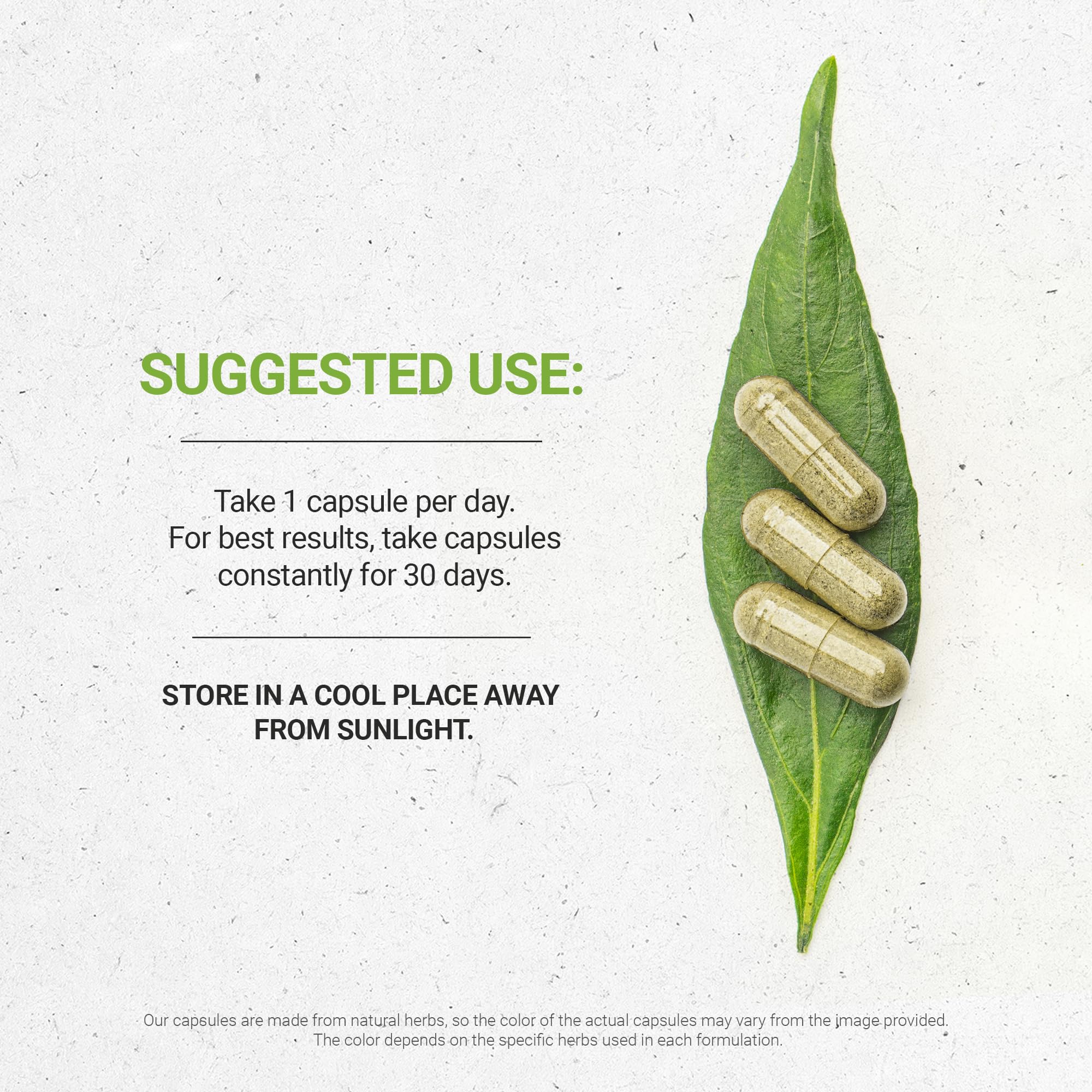 Secrets of the Tribe thyme packaging front — 120 capsules for daily routines.