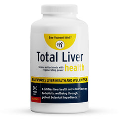 See Yourself Well Total Liver Health bottle front for daily vegan support.