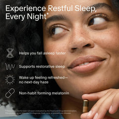 Seed PM-02 capsules close-up highlighting non-habit forming sleep support.
