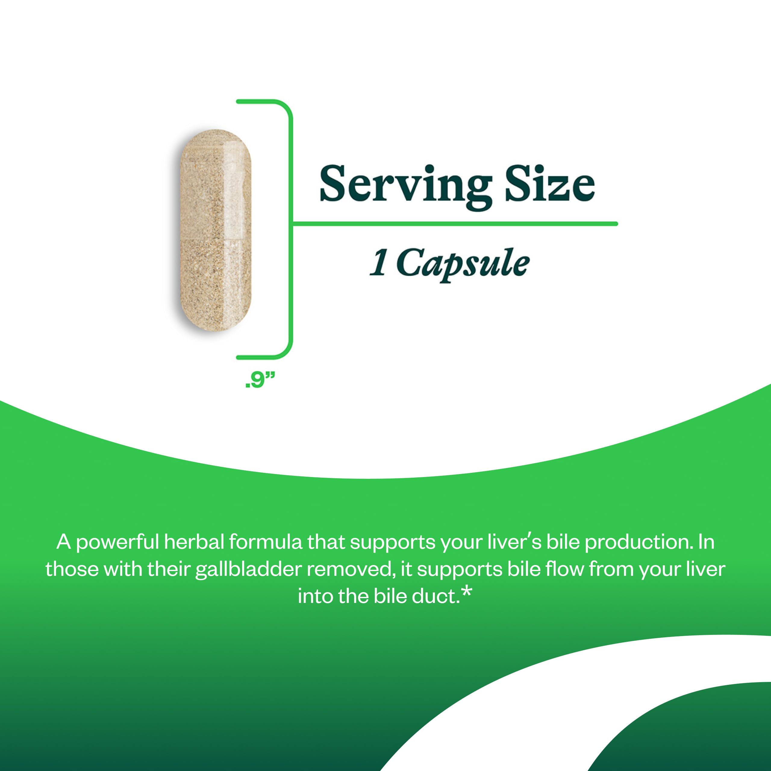 Seeking Health Bile Nutrients capsules stacked ready for daily use.