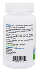 Seeking Health DIM I3C supplement facts panel for allergen-friendly metabolism.