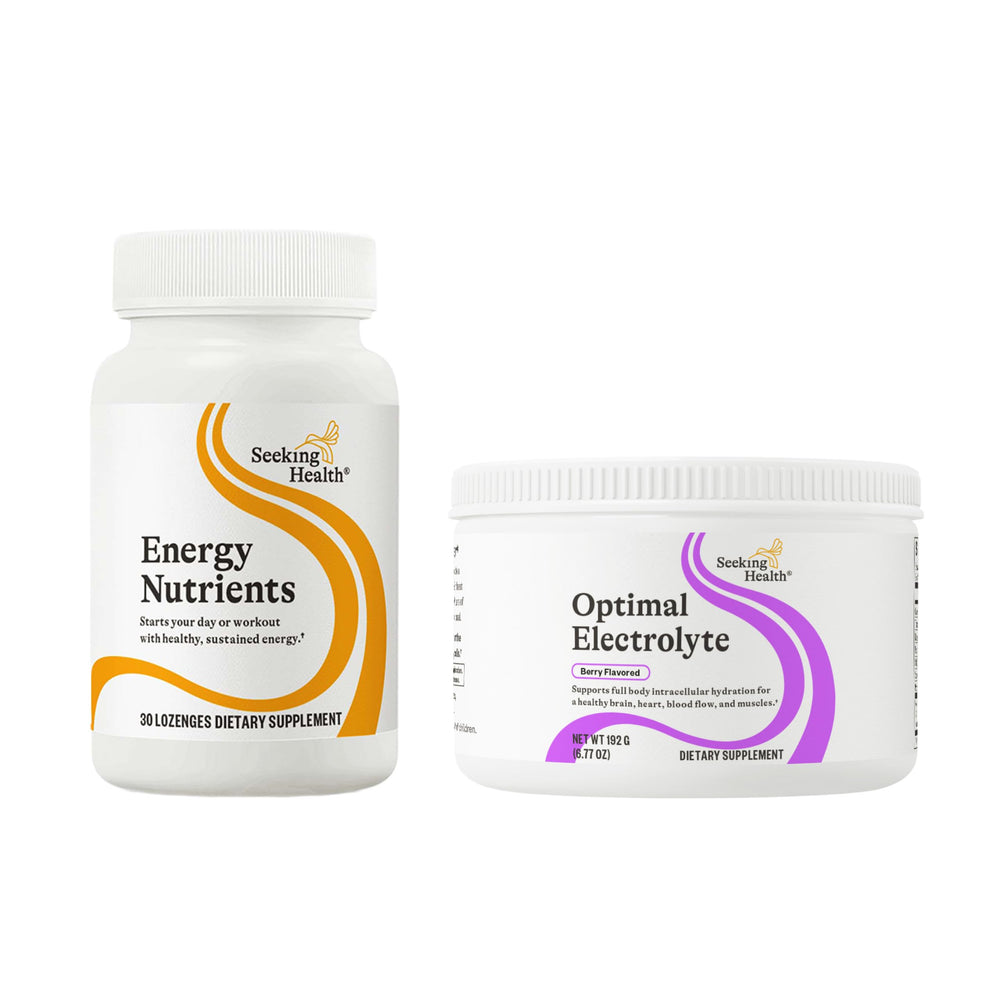 Quiet morning routine with Energy Nutrients to support daily vitality.