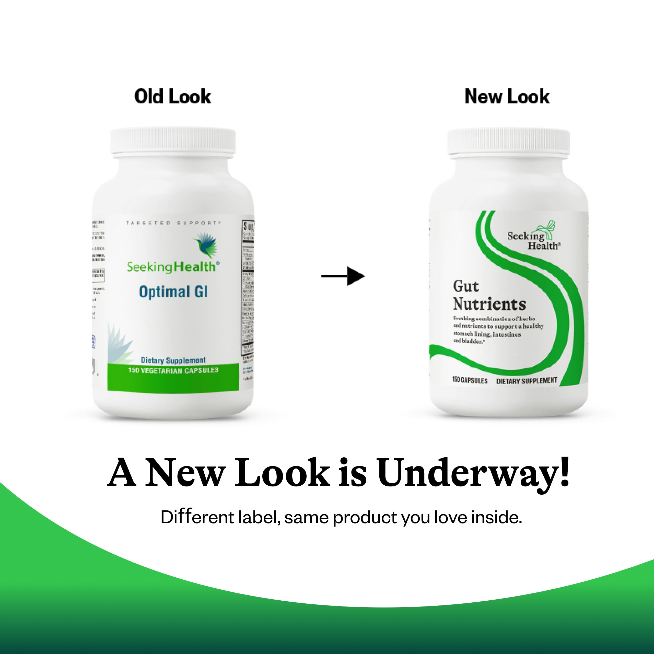 Seeking Health Gut Nutrients allergen-free seal on the package