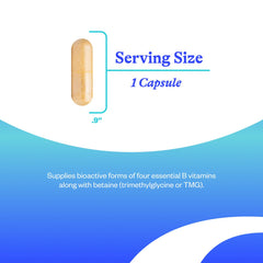 Seeking Health Homocysteine Nutrients capsules ready for daily use.