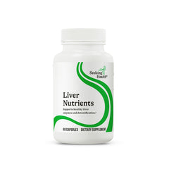 Seeking Health Liver Nutrients bottle front view for liver cell function support