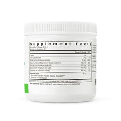 Seeking Health Optimal Electrolyte glass with lemonade ready to hydrate.