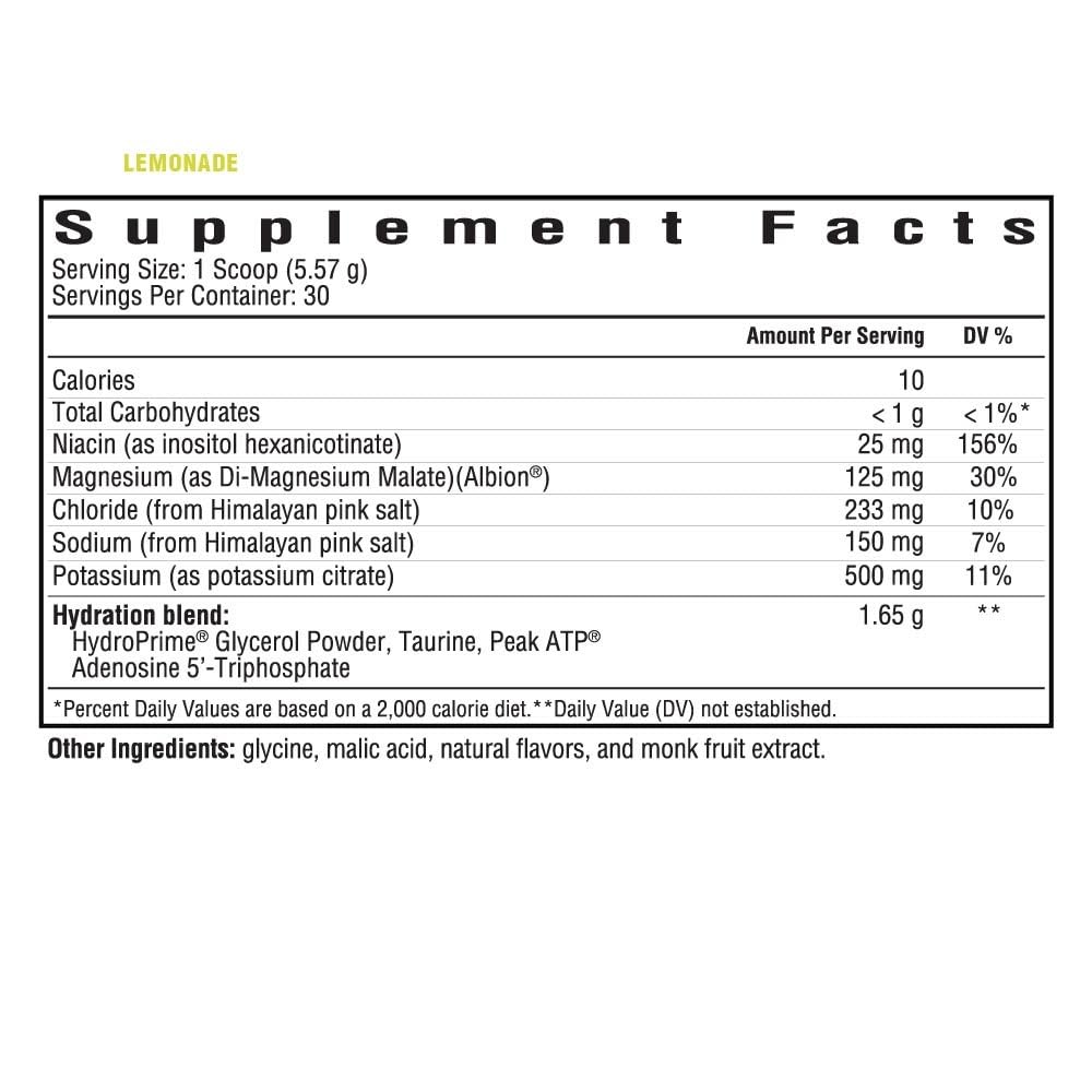 Seeking Health Optimal Electrolyte measuring scoop ensures accurate serving.