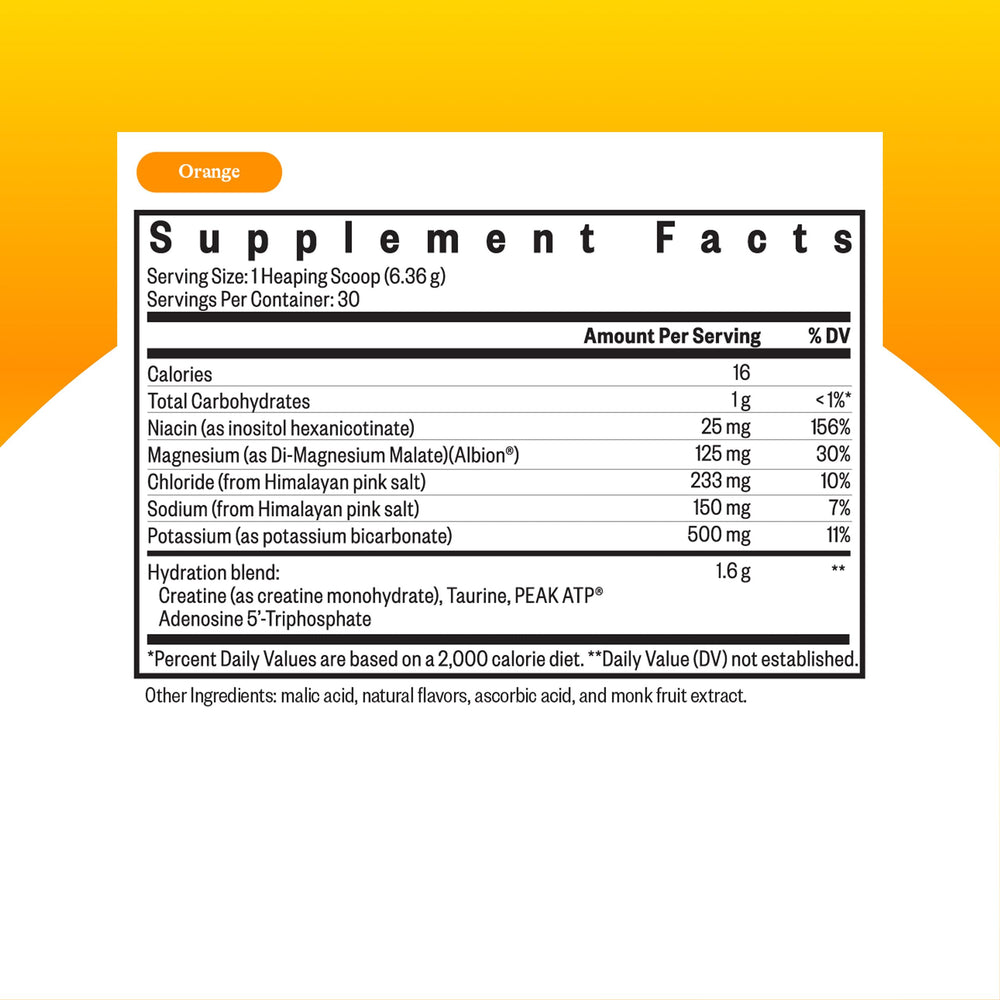 Seeking Health powder dissolving in water for fast hydration.