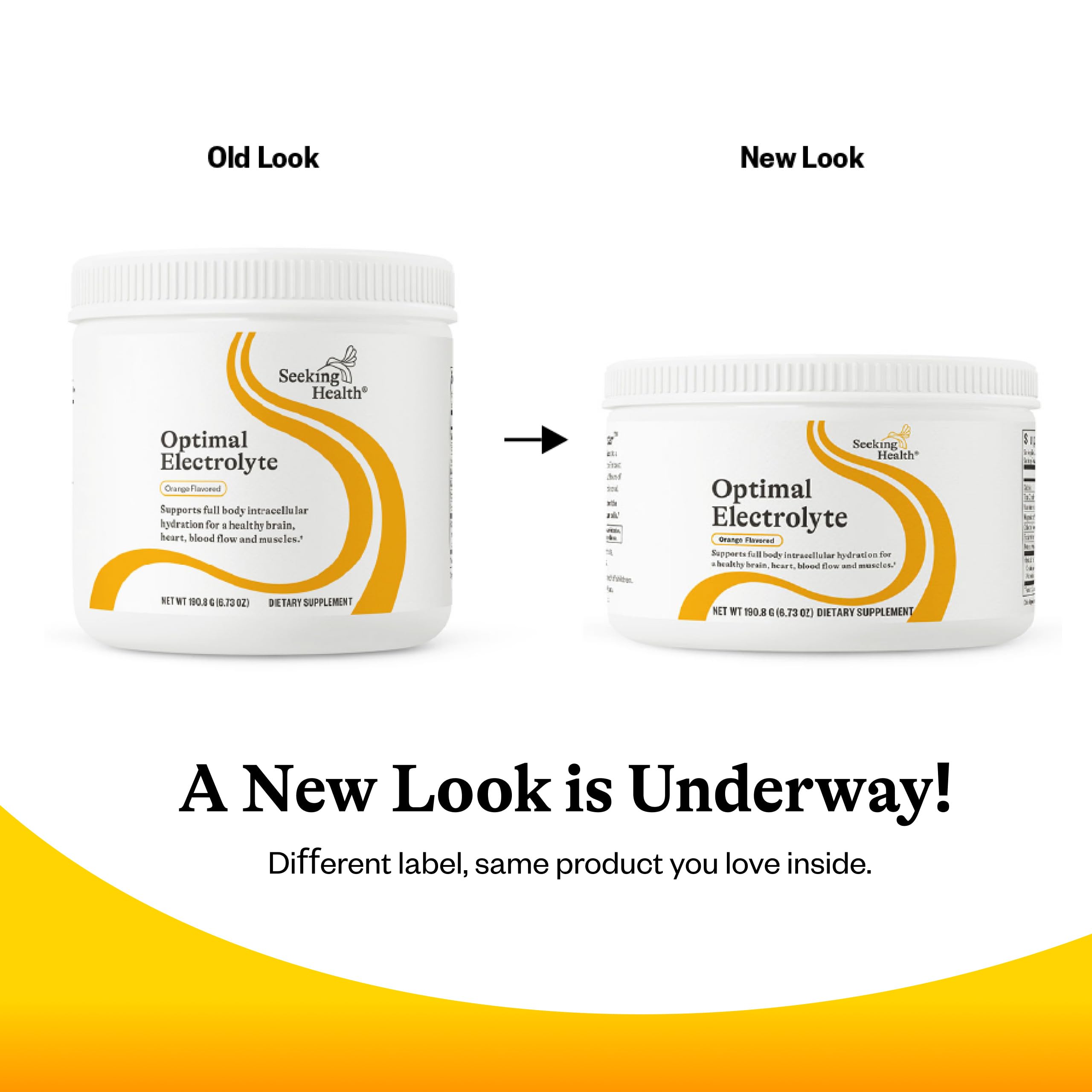 Shaker cup with Seeking Health electrolyte powder and water.
