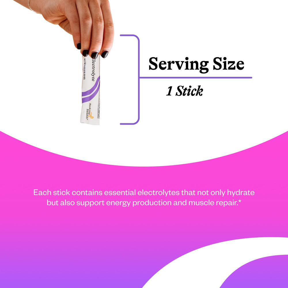 Berry flavor electrolyte sticks in a glass of water illustrating refreshing hydration