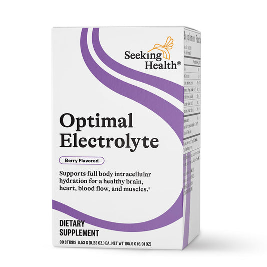 Seeking Health Optimal Electrolyte Sticks berry pack for convenient post-workout hydration