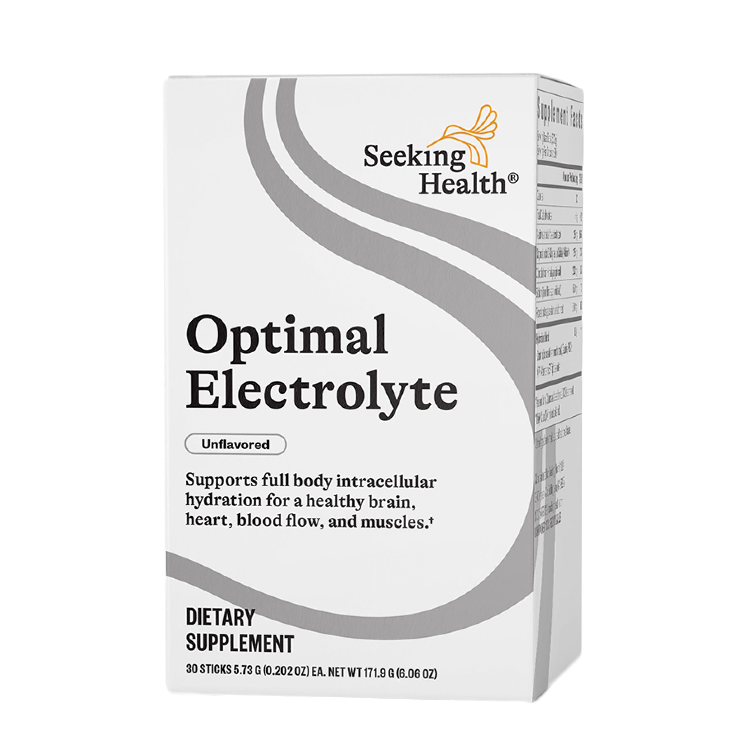 Seeking Health Optimal Electrolyte Sticks box for convenient workout hydration.