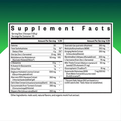 Seeking Health Optimal GI Plus peach powder in a shaker showing easy mix