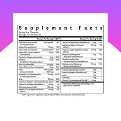 Close-up of Seeking Health Prenatal Essentials MF capsules to highlight methyl-free formula.