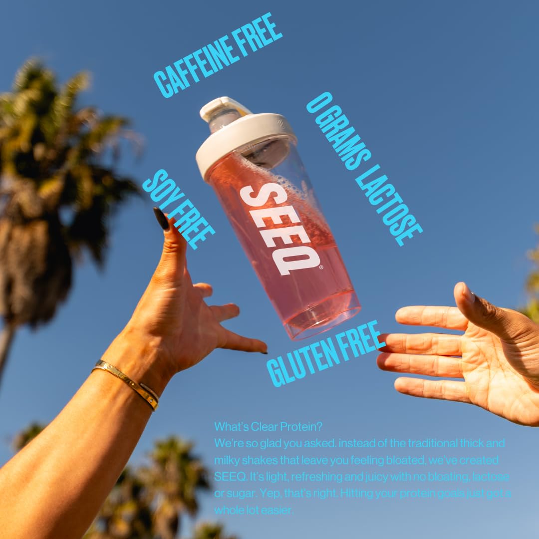 SEEQ Nut-free facility badge reinforces allergen-conscious production.