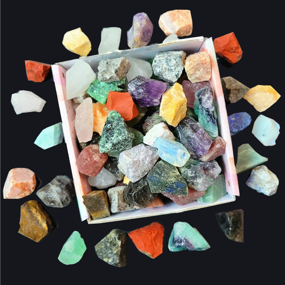 SeeuFun chakra balancing rocks batch supports meditation and energy work