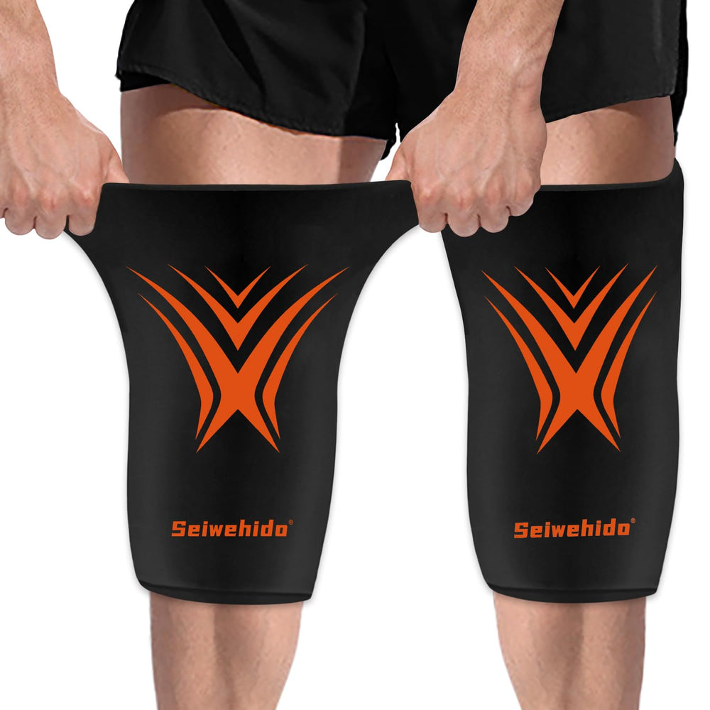 seiwehido extended knee ice wrap delivering targeted cold therapy for swelling relief.