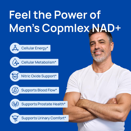 Close-up of Selerb NADGENIE label highlighting NMN and CoQ10 for energy support