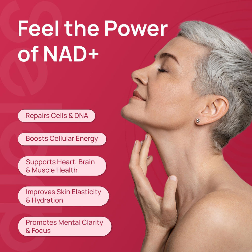 Selerb NADPlus Women capsules on a clean surface for easy daily use.