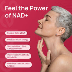 Selerb NADPlus Women capsules on a clean surface for easy daily use.