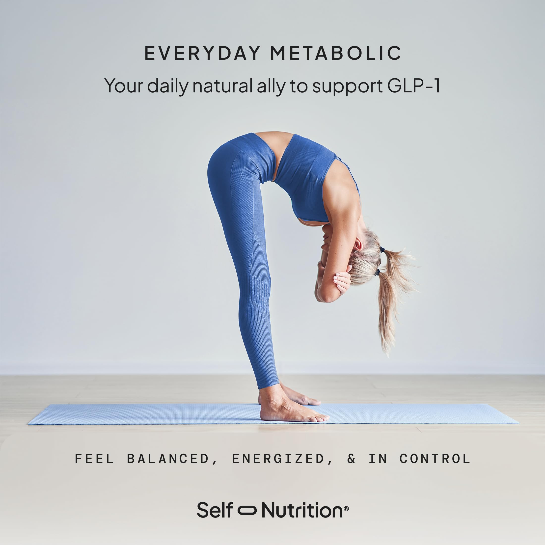 SELF NUTRITION Fenugreek capsules image suggests natural appetite control.