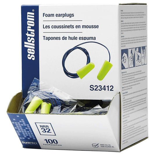 Sellstrom S23412 snug-fit ear plug for maximum noise reduction and comfortable wear.