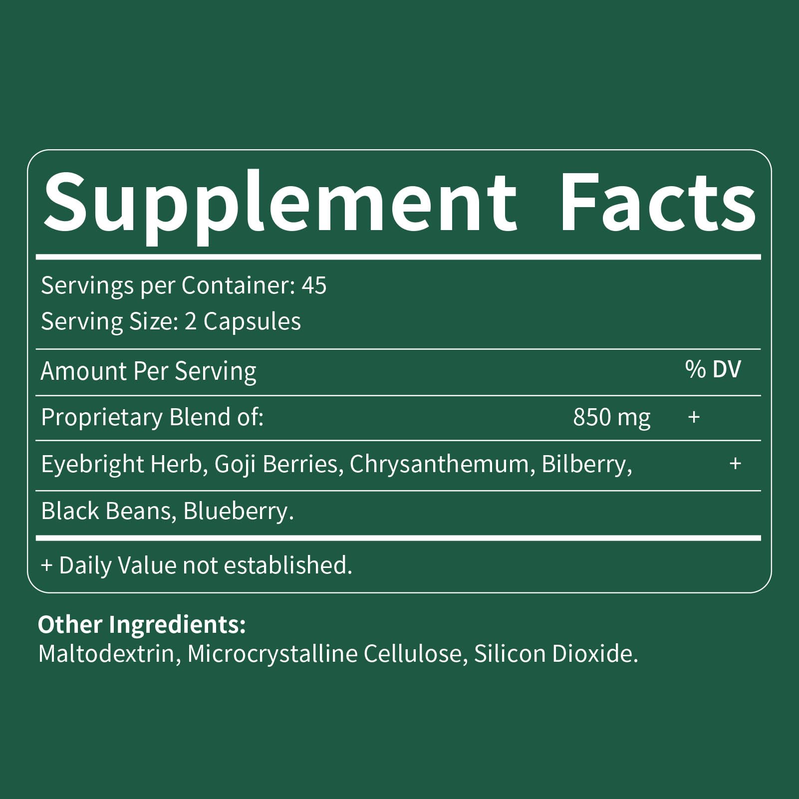 Selvaherb capsules in hand ready for daily dosing.